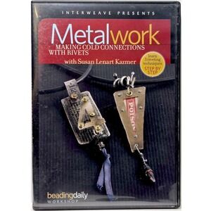 Interweave Metalwork Making Cold Connections Rivets DVD Susan Lenart Kazmer Art